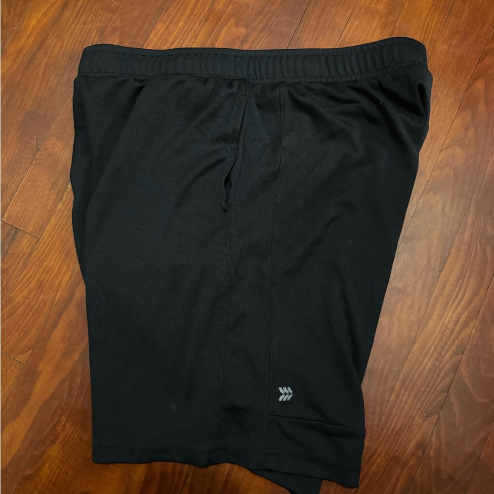 Men's Black Athletic Shorts - Picture 4 of 9